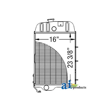 A & I Products Radiator 36" x23" x11" A-AT26474